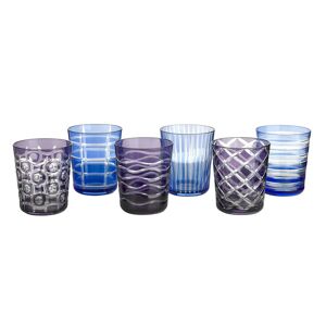 Pols Potten - Cobalt Verre, multicolore (set de 6)