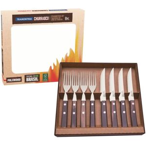 - Jeu de couteaux et fourchettes Steak - 8 pièces