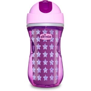 Chicco Sport Pink gourde isotherme avec paille 14m+ 266 ml