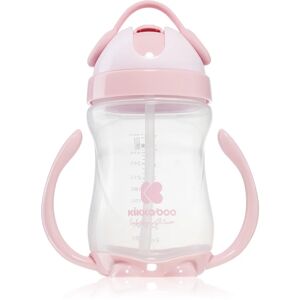 Kikkaboo Sippy Cup with a Straw tasse avec paille 12 m+ Pink 300 ml