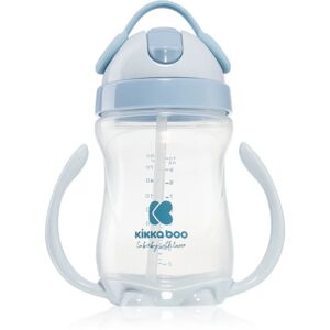Kikkaboo Sippy Cup with a Straw tasse avec paille 12 m+ Blue 300 ml