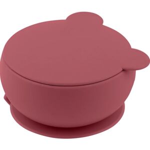 Minikoioi Bowl Rose bol en silicone avec ventouse 1 pcs