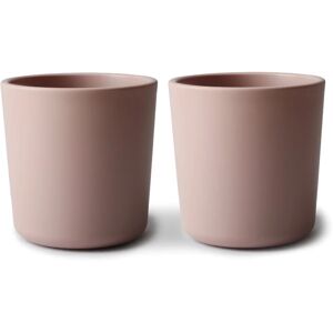 Mushie Dinnerware Cup tasse Blush 2 pcs