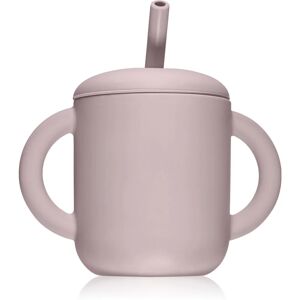 Mushie Training Cup with Straw tasse avec paille Soft-lilac 175 ml