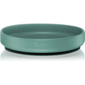 Petite&Mars; Take&Match; Silicone Plate assiette avec ventouse Misty Green 6 m+ 1 pcs
