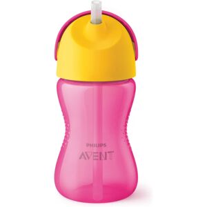 Philips Avent Cup with Straw tasse avec paille flexible 12+ Girl 300 ml