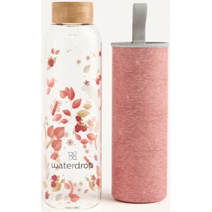 Waterdrop Glass Edition bouteille d'eau en verre Flair 600 ml