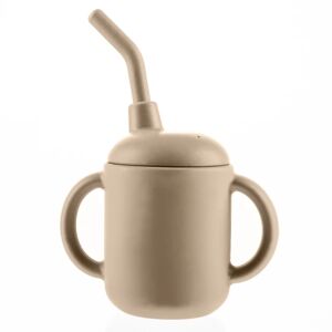 Zopa Silicone Mug tasse 2 en 1 Sand Beige 1 pcs