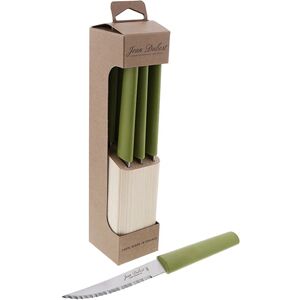 Set de 6 couteaux a steak line Eco-responsable vert Jean Dubost [Bleu]