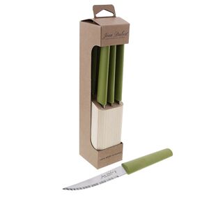 Set de 6 couteaux à steak line Eco-responsable vert Jean Dubost [Rouge] - Publicité