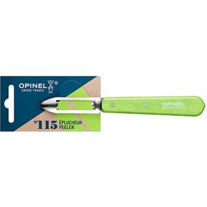 Eplucheur N°115 lame inox 6 cm coloris pomme Opinel [Noir]