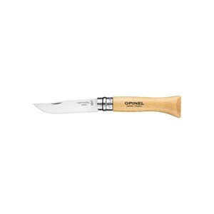 Couteau pliant tradition N°6 Inox 7 cm manche en hetre Opinel [Gris]