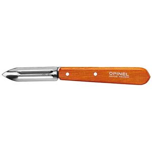 Eplucheur N°115 lame inox 6 cm coloris mandarine Opinel [Bois]