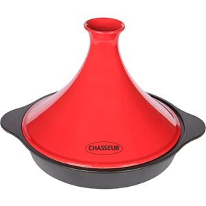 Tajine en fonte 24 cm rouge Chasseur [Rouge]