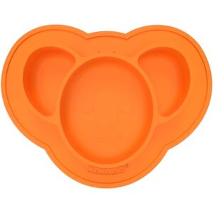 KOKOLIO® KOKOLIO Assiette enfant Koali 6 m+ silicone orange