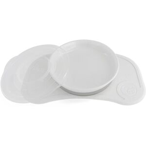 TWISTSHAKE® TWISTSHAKE Assiette plateau enfant support antiderapant mini 6 m+ PP blanc