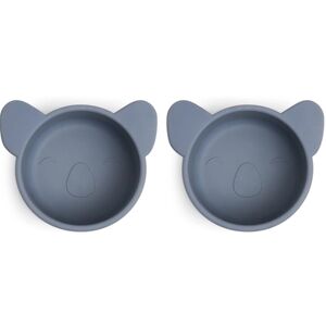 nuuroo Bol enfant koala rose Bering Sea silicone, lot de 2