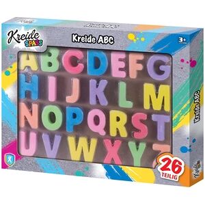 XTREM Toys and Sports PASSAGE DE CRAIE - Craie ABC, 26 pieces