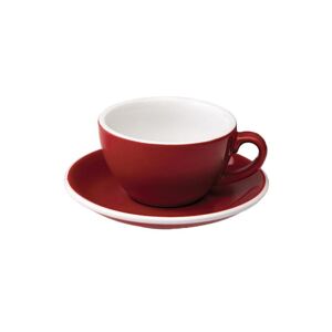 Tasse à cappuccino avec soucoupe Loveramics Egg Red, 200 ml