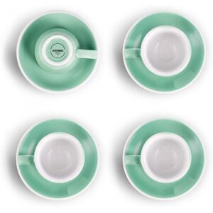 Lot de tasses à espresso avec soucoupe Loveramics Egg Mint, 80 ml, 4 pcs.