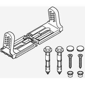 Villeroy & Boch Jeu de fixations pour cuvette au sol, 92245901,