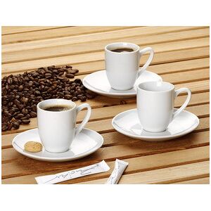 Tasse à expresso BIANCO, 80 ml - Lot de 6