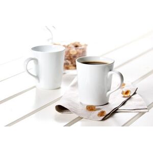 Mug VIO, 300 ml, blanc - Lot de 6 Bleu