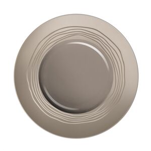 Medard de Noblat Coffret 6 assiettes plates D27,5cm Taupe 28x0x28cm