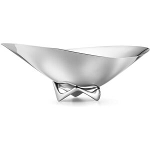 Georg Jensen Bol a vagues en acier inoxydable D42cm Argent 42x16x42cm