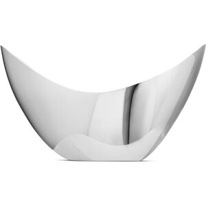 Georg Jensen Bol fleur de cerisier en acier inoxydable L22cm Argent 14x11x22cm