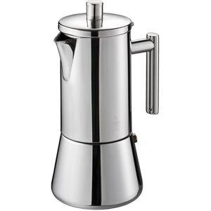 GEFU Machine a espresso 6 tasses en acier inoxydable argent Argent 14x22x10cm