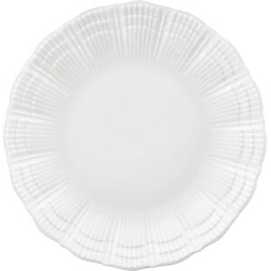 Medard de Noblat Assiette dessert en Porcelaine de Limoges Blanc Blanc 20x20x20cm