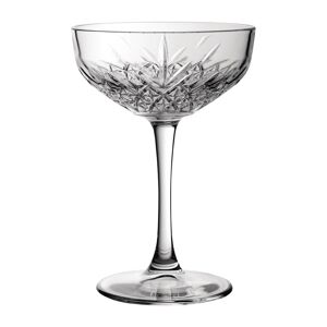 Lot de 12 coupes à champagne 270ml Transparent 0x16cm