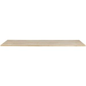 WOOOD Plateau de table 180x90 en bois beige Beige 180x2x90cm