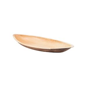 García de Pou 200 Unités - Barquettes Pirogue 'Areca' 30X13X2,5 Cm Naturel Areca - Garcia de Pou