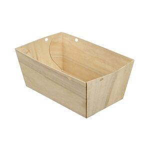 SOLIA Coffret Bourriche bois 297x192x125 mm - par 50 pièces