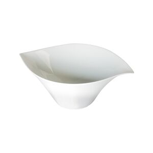 TABLE PASSION Saladier forme feuille 36 cm - Blanc Autre Porcelaine Table Passion 36x26.5 cm