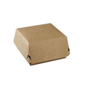 Jorideal Boîte burger carton 170x170x80mm x 50