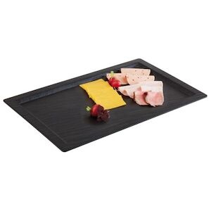 APS 83981 Plateau melamine GN 1/1 Slate 53 x 32,5 cm, H 1,5 cm - Publicité