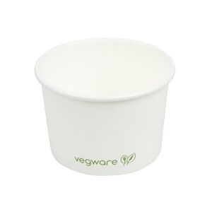 Vegware barquettes compostables pour plats chauds 110ml (1000 pièces)