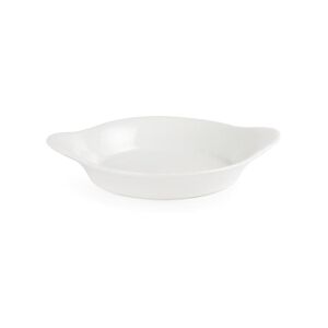 Olympia Gastronoble Olympia Whiteware plats à gratin ronds blanc 15,6 x 12,6cm