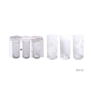 ART Lot de 8 Verres club Haut 29.5cl x6 Maitre Chef