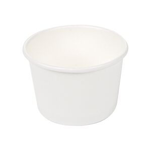 García de Pou 1000 Unités - Petits Pots 30 Ml (1 Oz) 210 + 18 Pe G/M2 Ø6,15/5X4 Cm Blanc Carton - Garcia de Pou