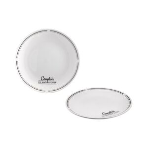 ART Lot de 24 Assiette Dessert Comptoir 20.5cm Porcelaine Maitre Chef