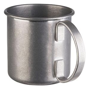 APS93345 Mug Moscox Mule inox vieilli Ø 9 cm, H 9 cm - Publicité