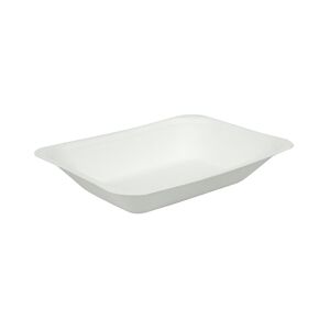 Vegware Barquettes à frites compostables en bagasse 17,5cm