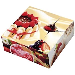 Firplast Boite patissiere charlotte en carton 20x8 cm