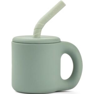 Liewood Tasse avec paille Jenna Dusty mint peppermint - Publicité