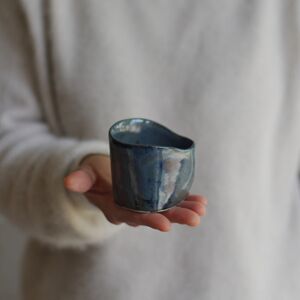 Bol ou Tasse en Ceramique (gres) modele Cellule Taille XS - En direct de Atelier Eva Dejeanty (Gironde)
