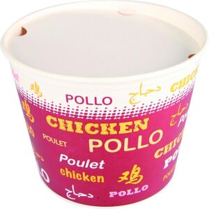 Pot chicken bucket avec couvercle 85OZ 250 CL PPT (X300-6X50) Firplast